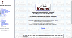 Desktop Screenshot of kemet.de