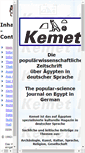 Mobile Screenshot of kemet.de