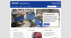 Desktop Screenshot of kemet.com.au